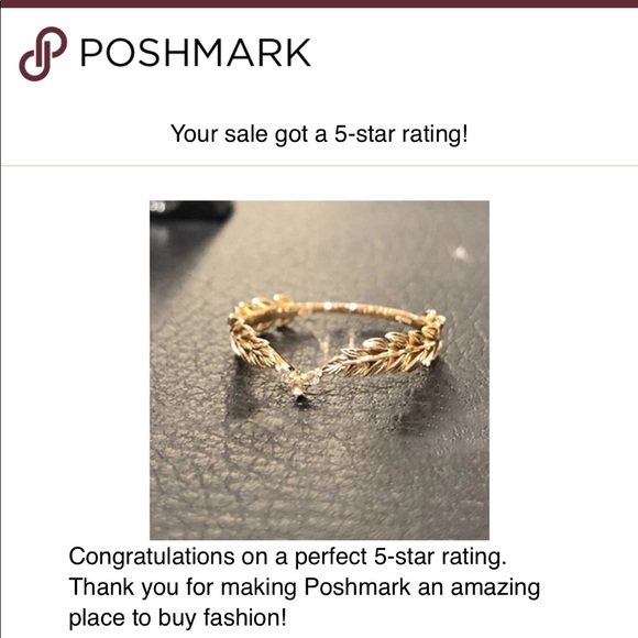 5⭐️ FAV BESTSELLER Leaf Crown Garland CZ Ring - Picture 7 of 7